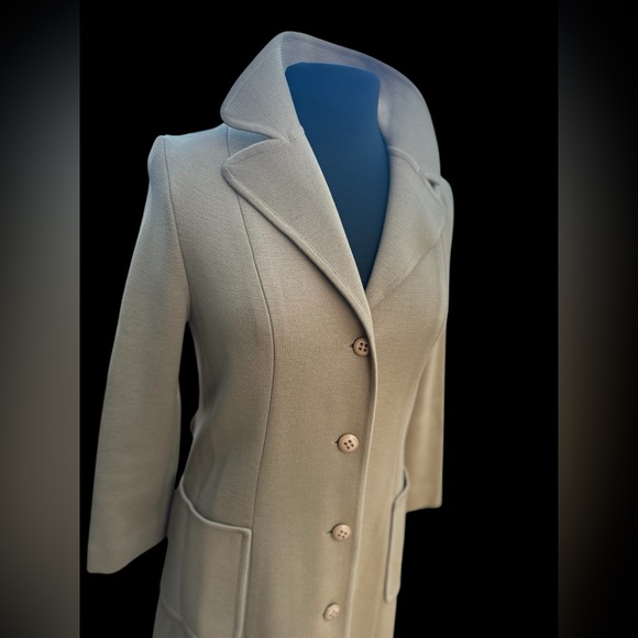 NWOT? Vintage Italian Wool Coat Handmade for “The Mediterranean” in Seattle - Picture 2 of 14